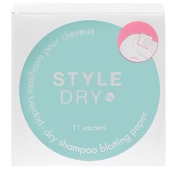 🍒 2/$30 STYLEDRY Hair oil absorbing blotting papers Coconut Breeze - Picture 2 of 2